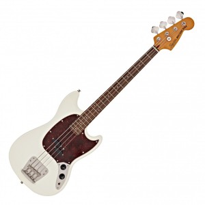 Fender Squier Classic Vibe '60s Mustang Bass, Laurel Fingerboard, Olympic White